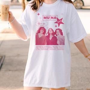 Muna Band Life_S So Fun Tour 2023 Tee, Muna Band Fan Shirt, Life_S So Fun Tee